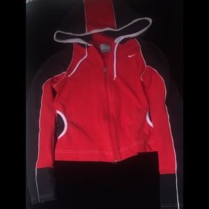 XS Nike Hooded Cotton sport jacket